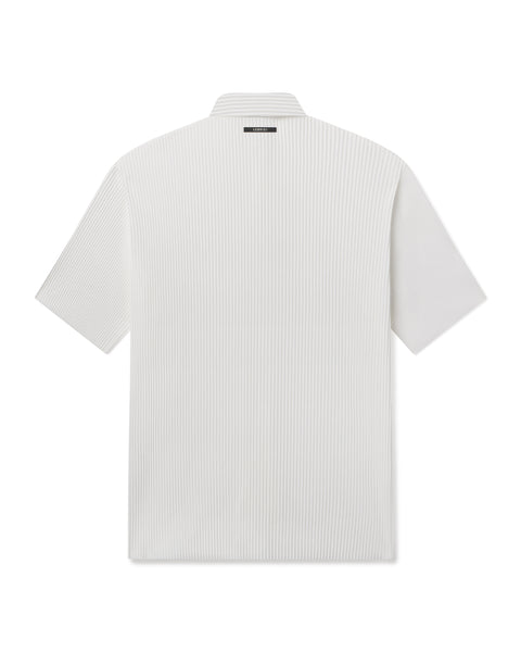 Pleated Button Down