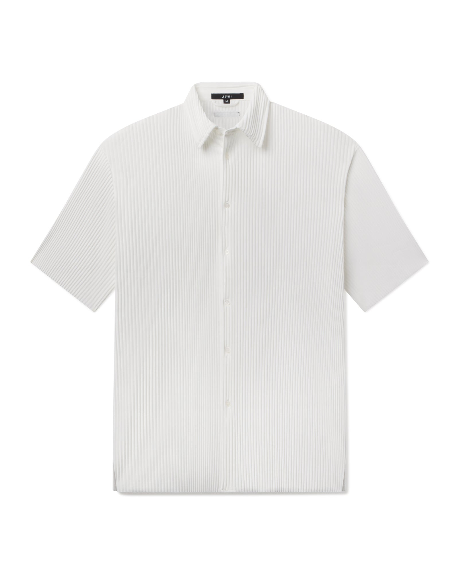 Pleated Button Down