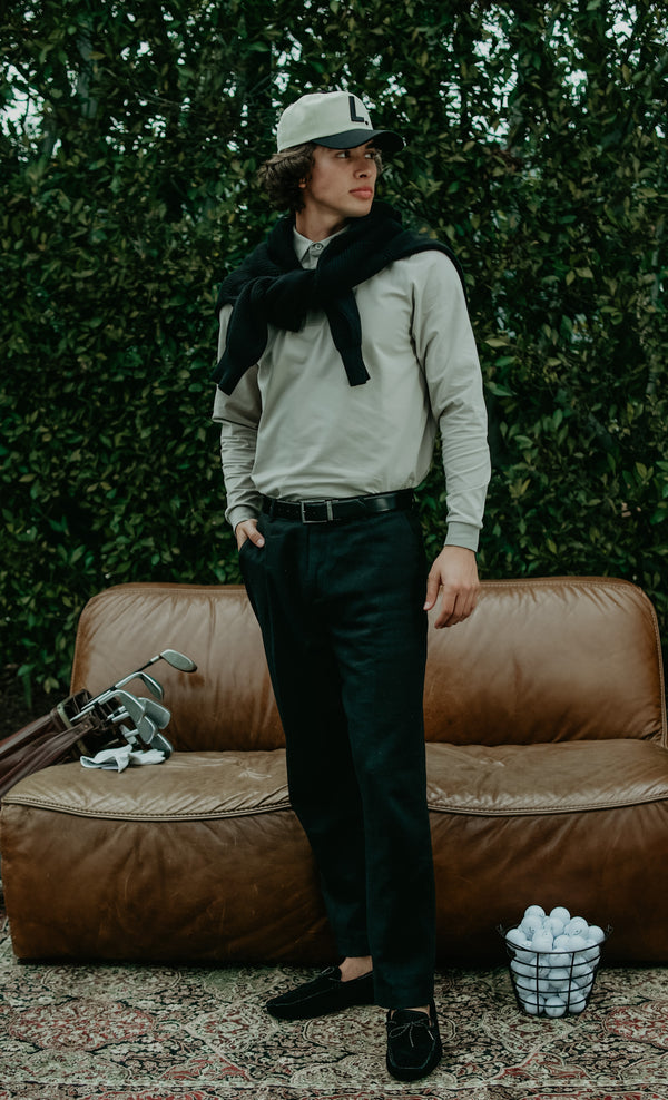 LS Supima Polo - Clay