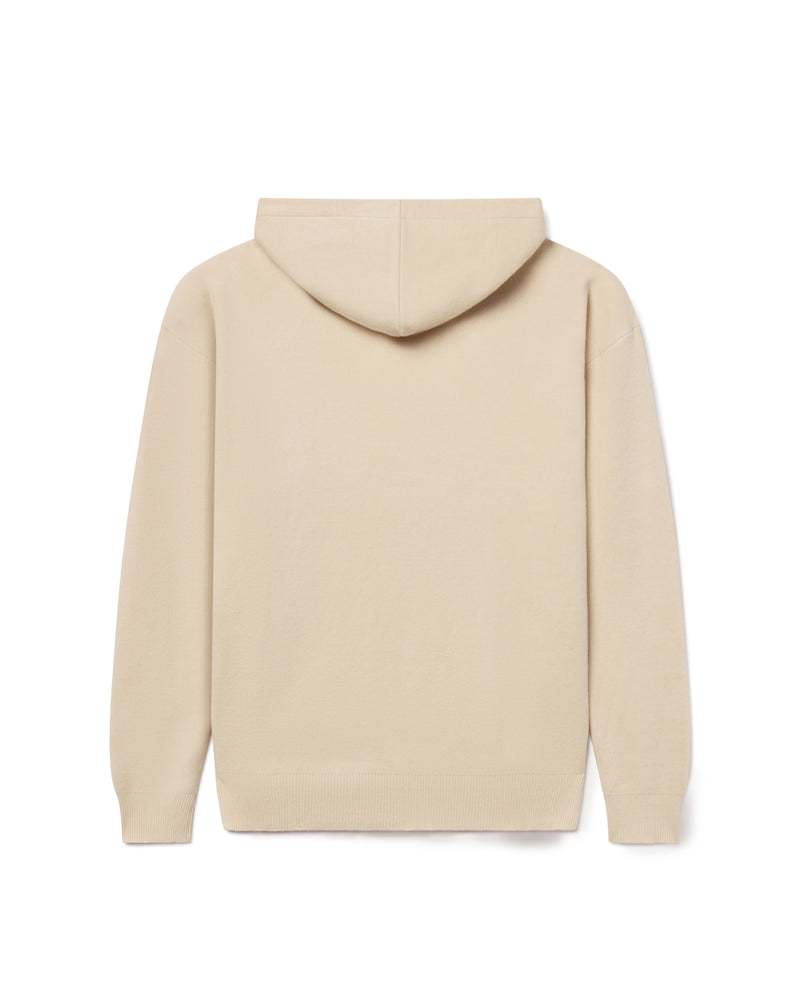 Hooded Sweater - Cream