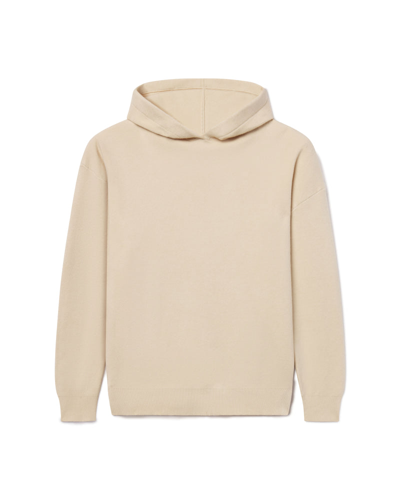 Hooded Sweater - Cream