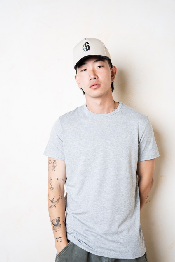 "6" Hat - Vintage Cream