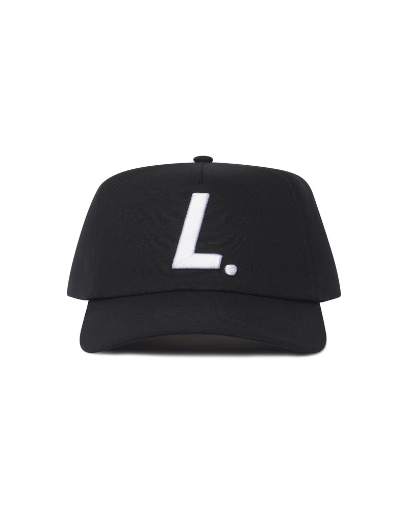 'L' Logo Hat - Black