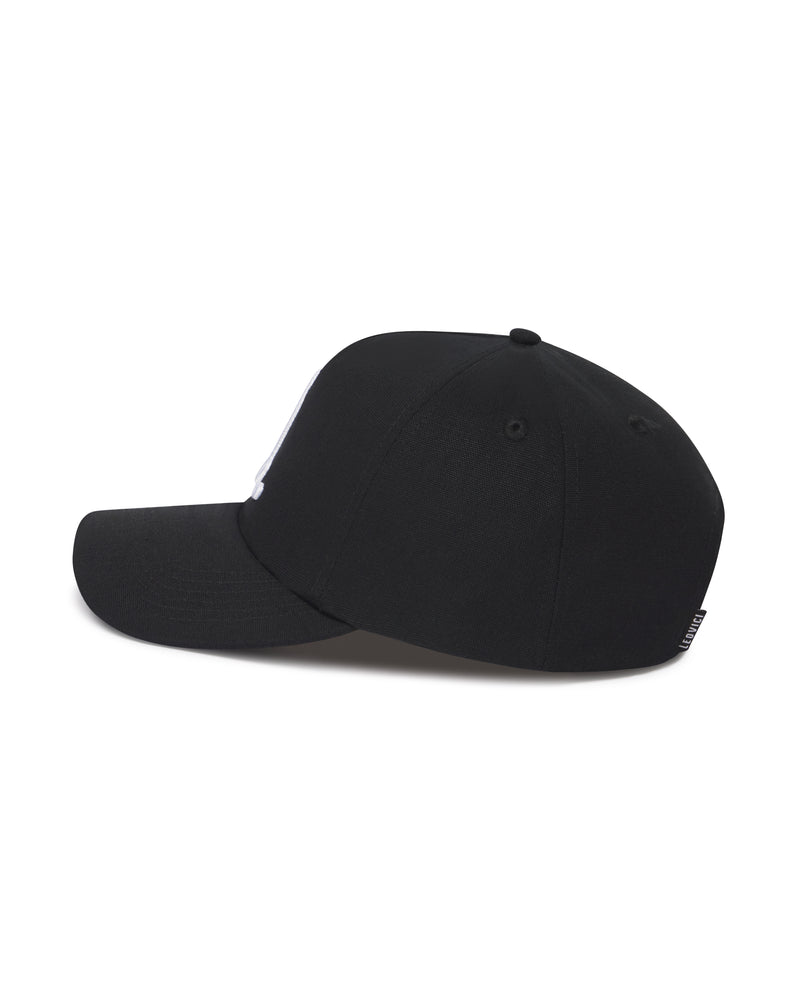 'L' Logo Hat - Black