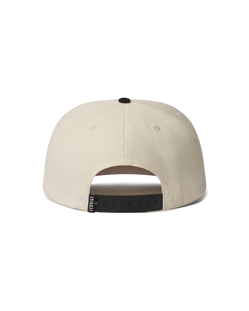 Leovici Golf Hat - Black and Natural