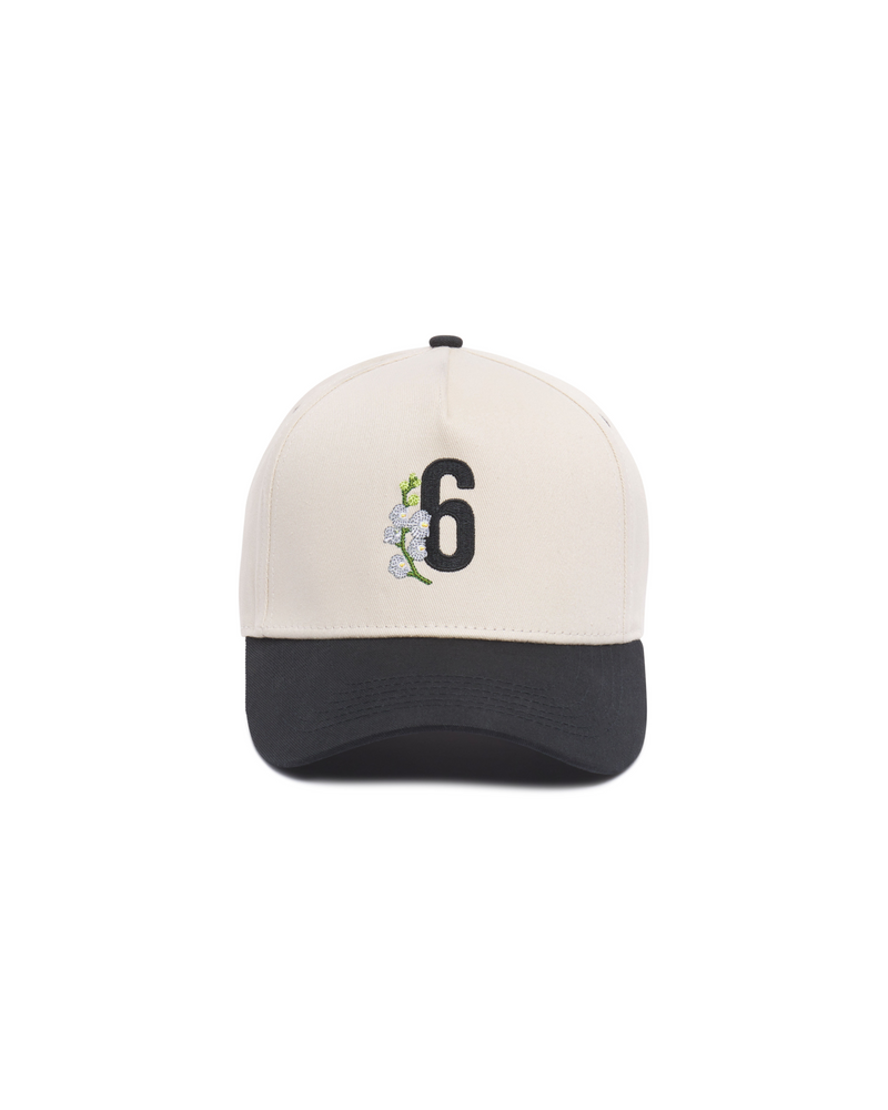 "6" Hat - Vintage Cream