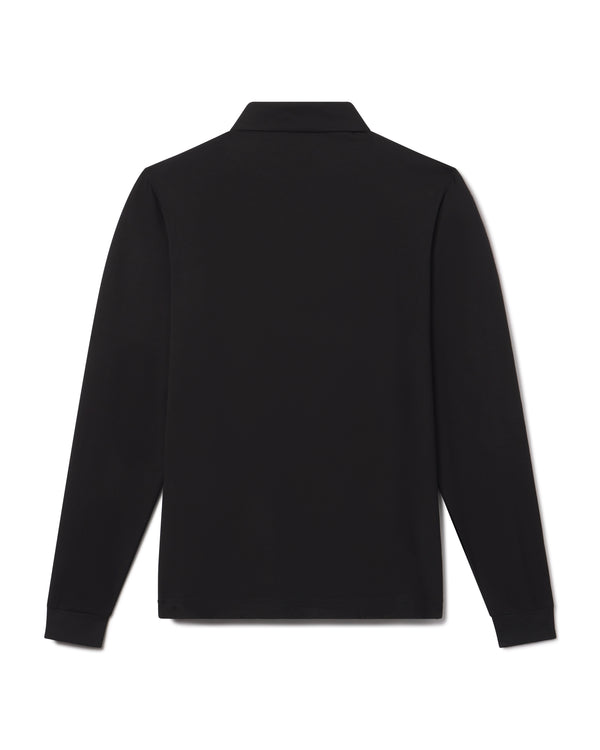 LS Supima Polo - Black