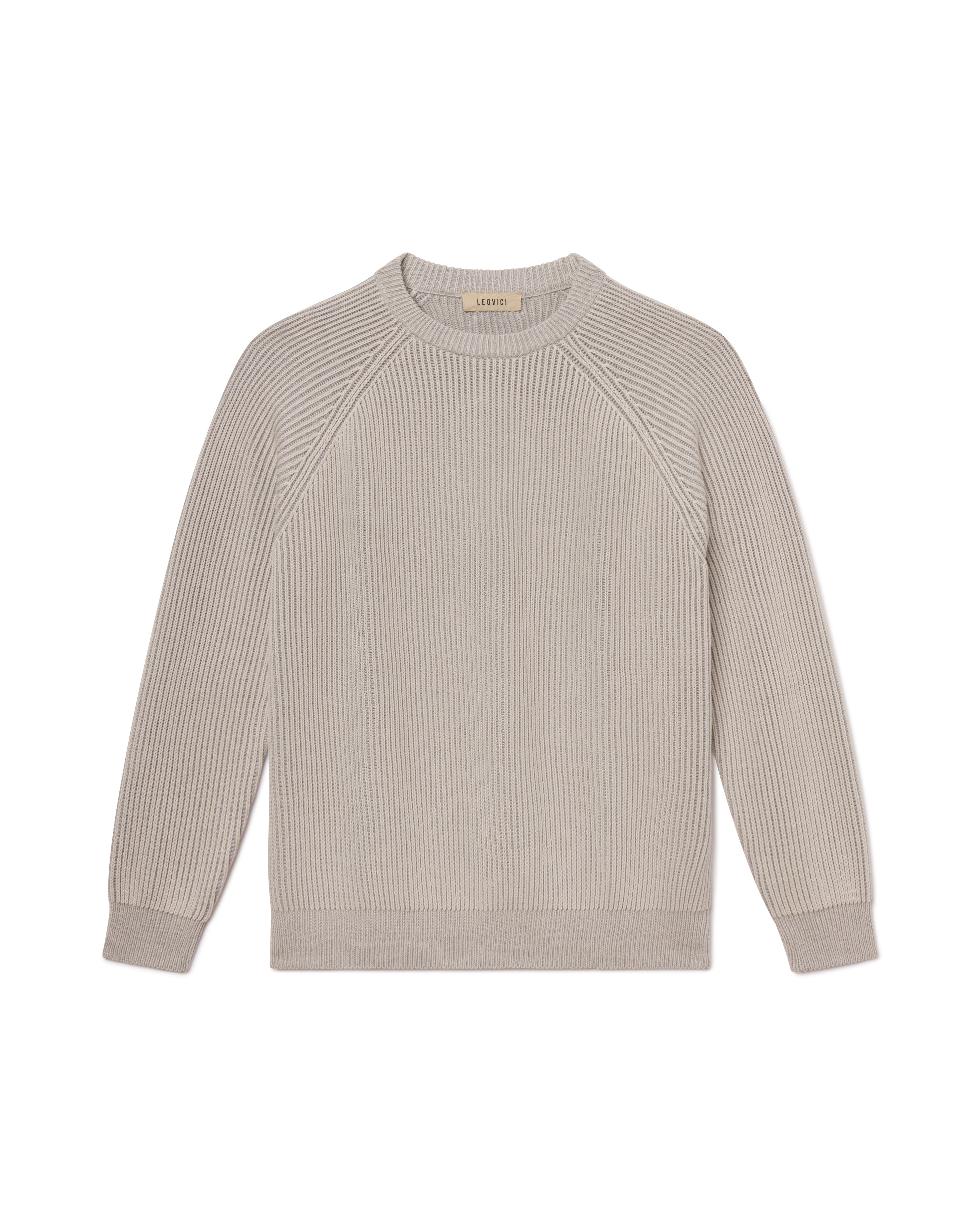 Cecily Square Rib グレー Gajess RIBBEDSWEATER-GREY-F_1.jpg?v=