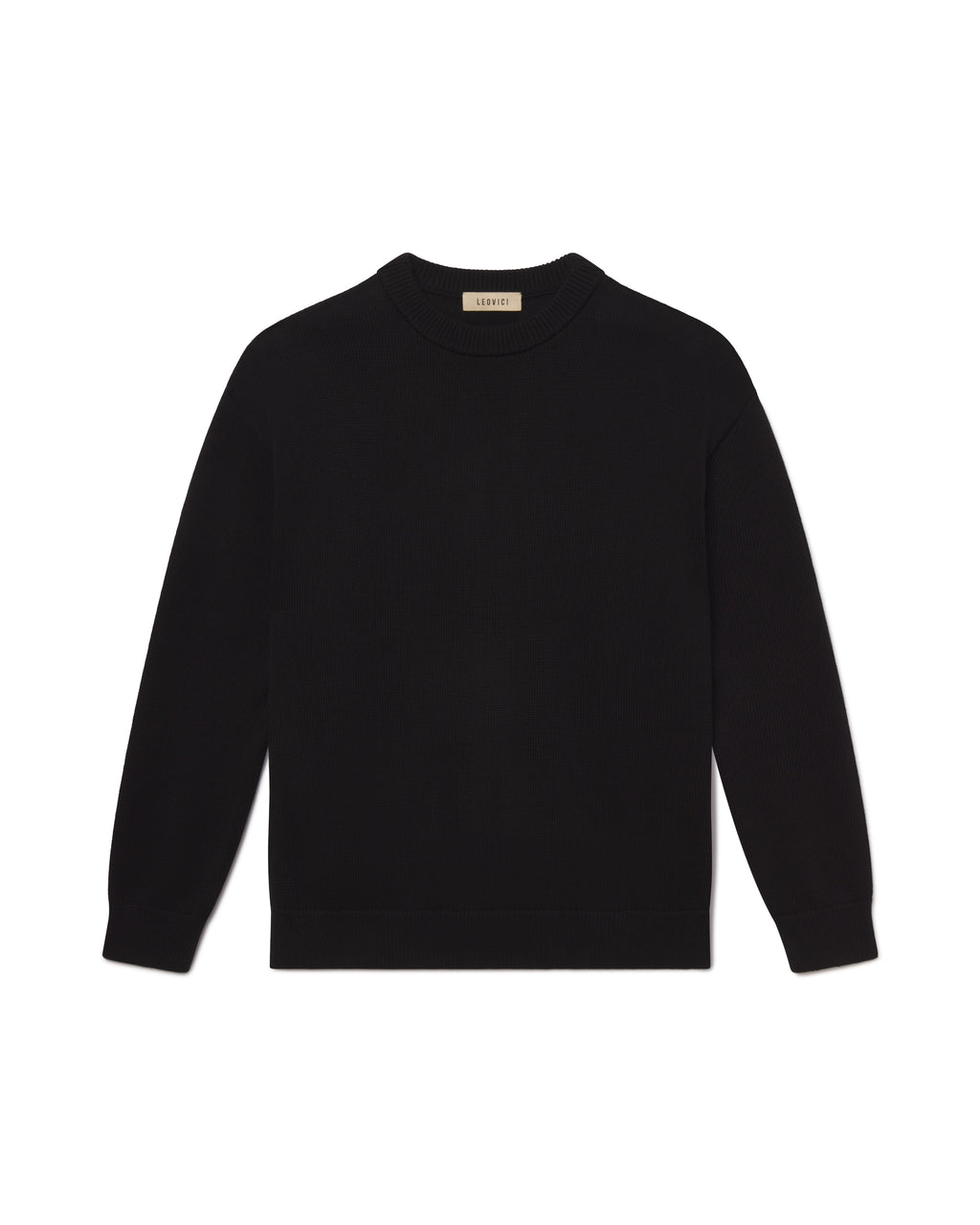 トップス NKNIT silk cotton crew neck KNIT BLACK 2 トップス NKNIT silk cotton crew neck KNIT BLACK 2 Knit Cotton