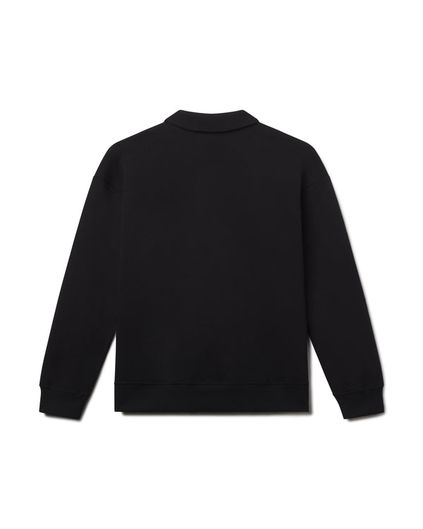 Athluxe 1/4 Zip Sweater - Black