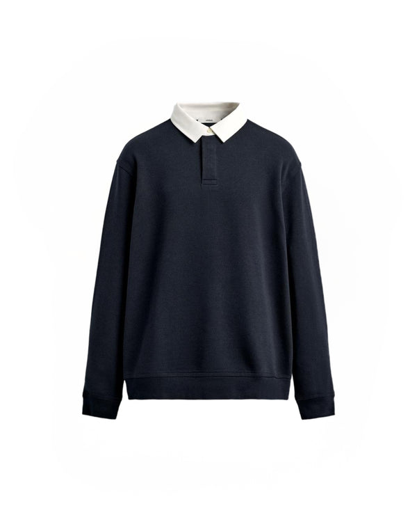 Rugby Polo - Navy