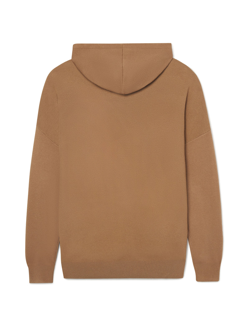 Hooded Sweater - Camel