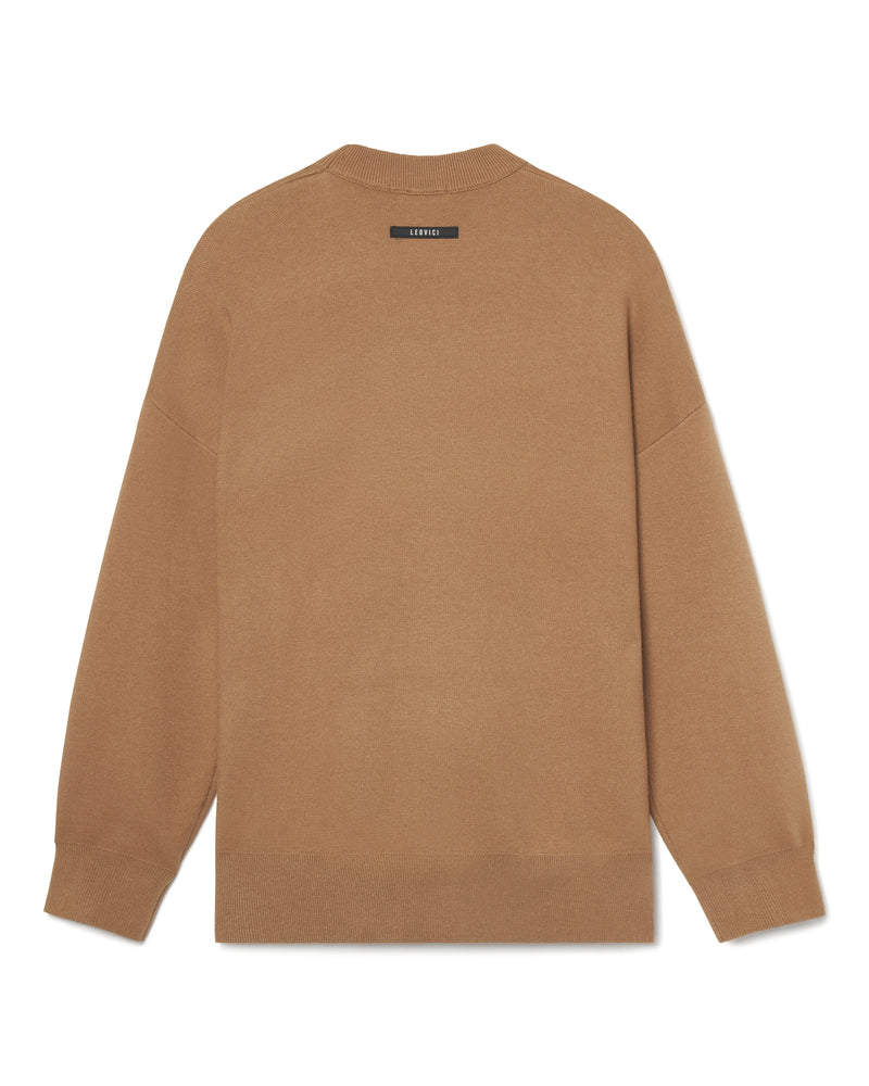 Sweater Crewneck - Camel