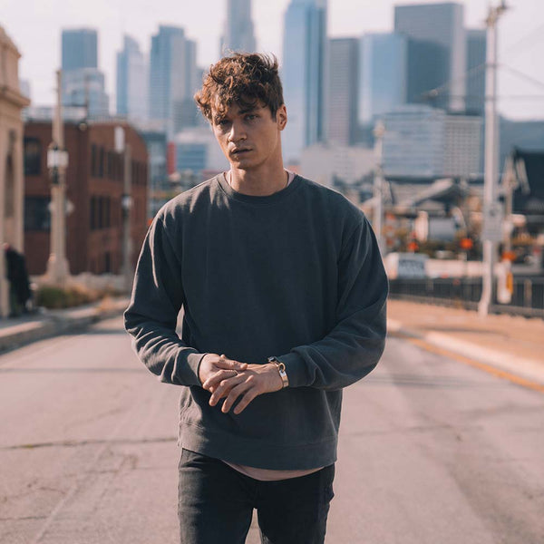 Pullover Crew - Smoke