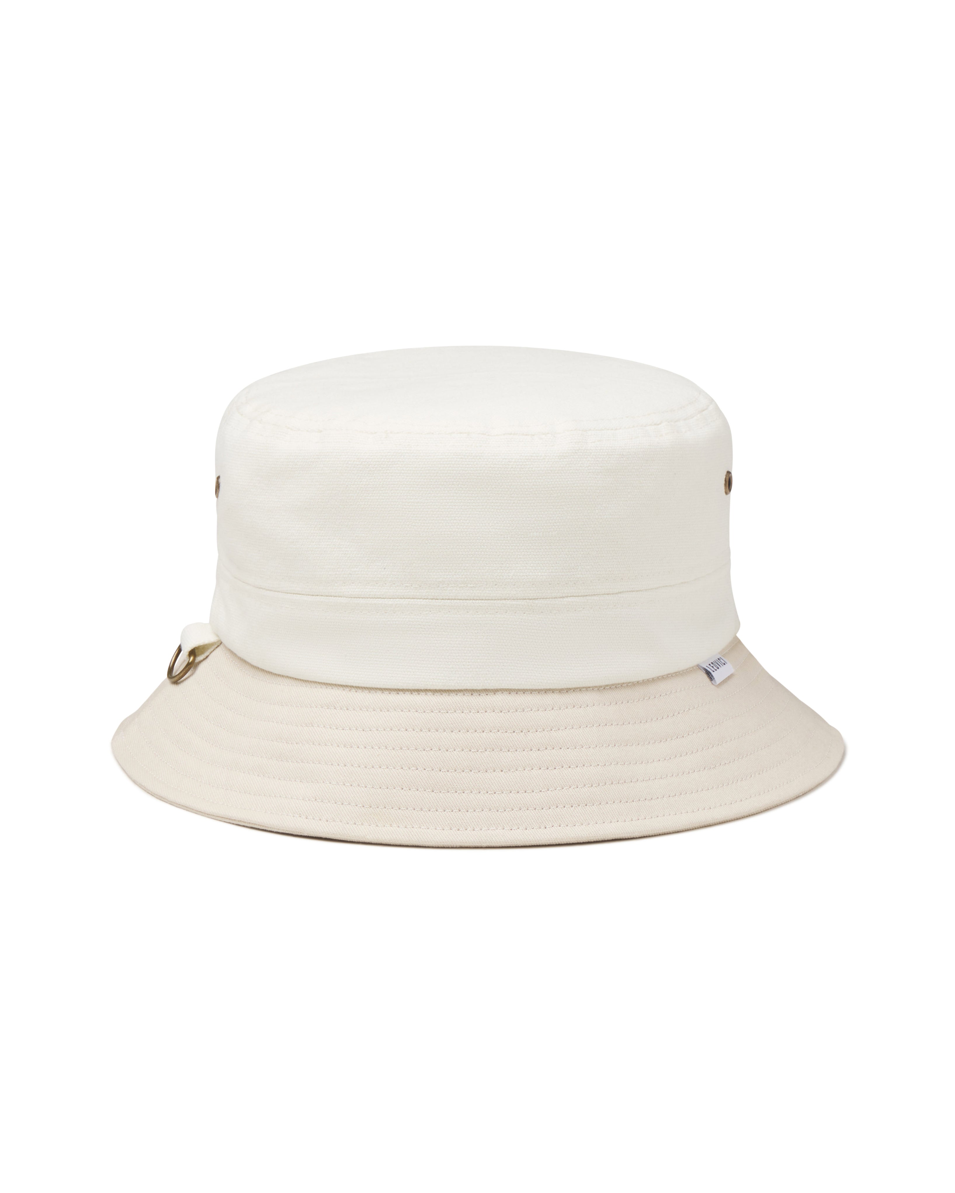 ■LMC■ BEAR CREST ROUND BUCKET HAT ivory 0LM24SHG111IVR AMR TC 4