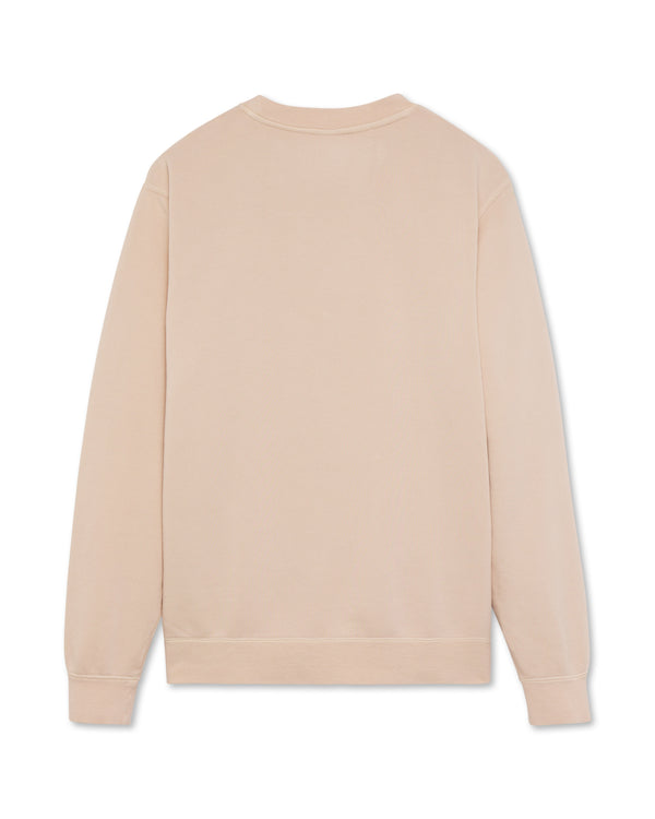 Boxed Logo Pullover Crew - Dusty Pink