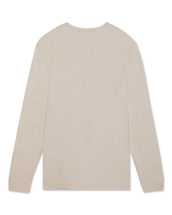 Classic LS T-Shirt - Heather Cream