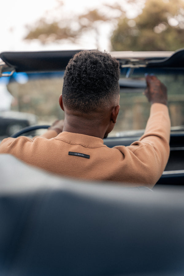 Sweater Crewneck - Camel