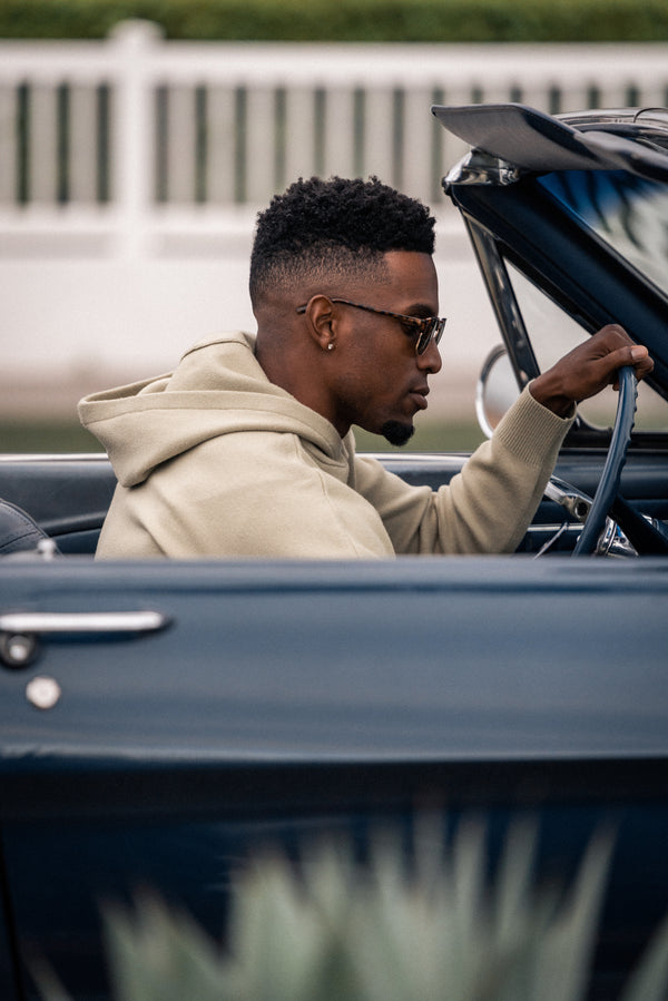 Hooded Sweater - Sage