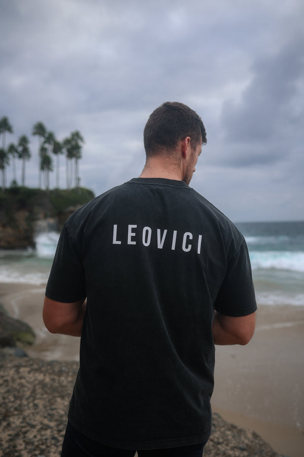 Oversized T-Shirt - Washed Black