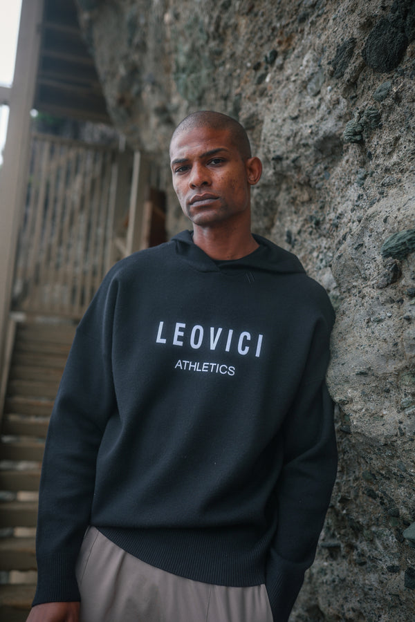 Hooded Sweater - Black