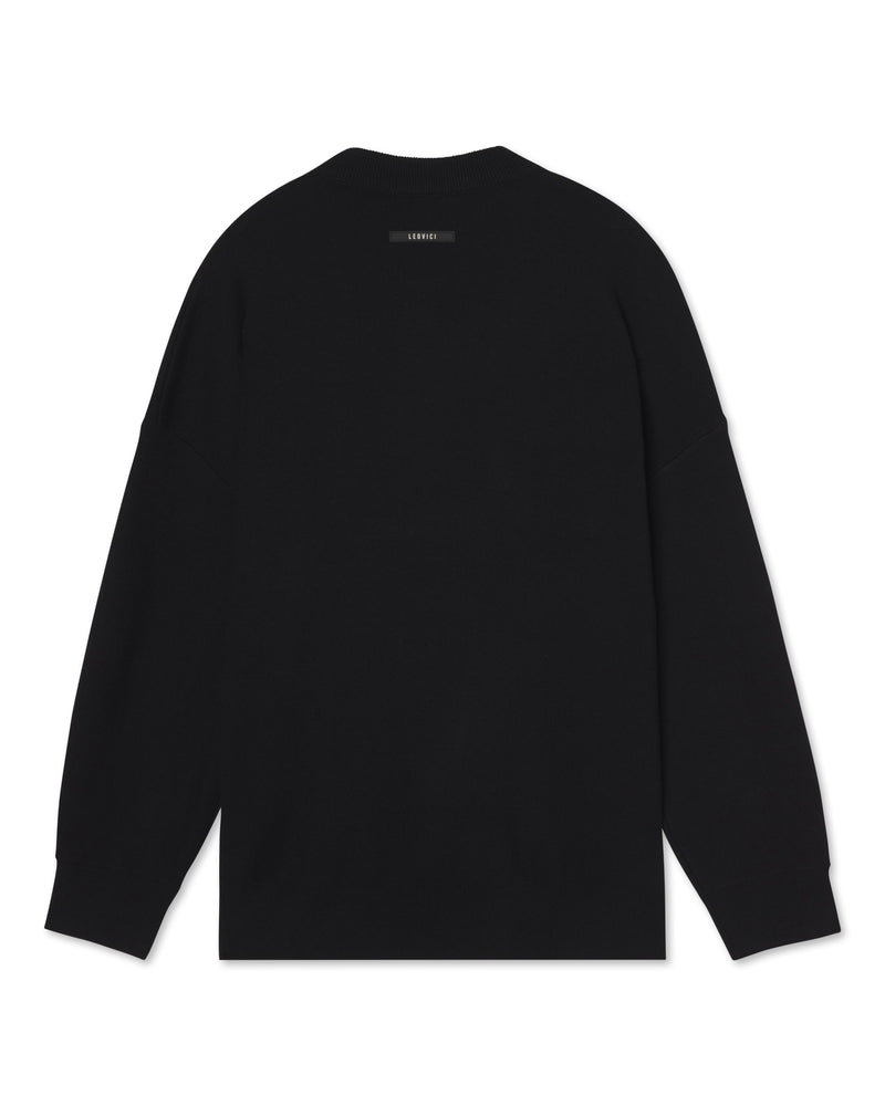 Sweater Crewneck - Black