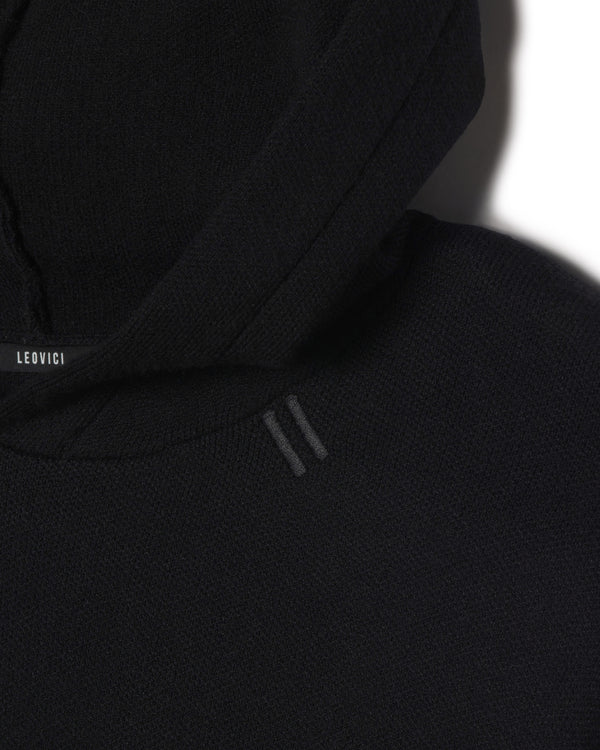 Hooded Sweater - Black