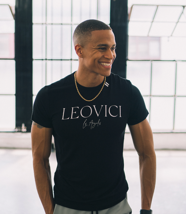 Los Angeles Logo T-Shirt - Black