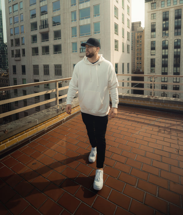 "42" Hoodie - Light Bone